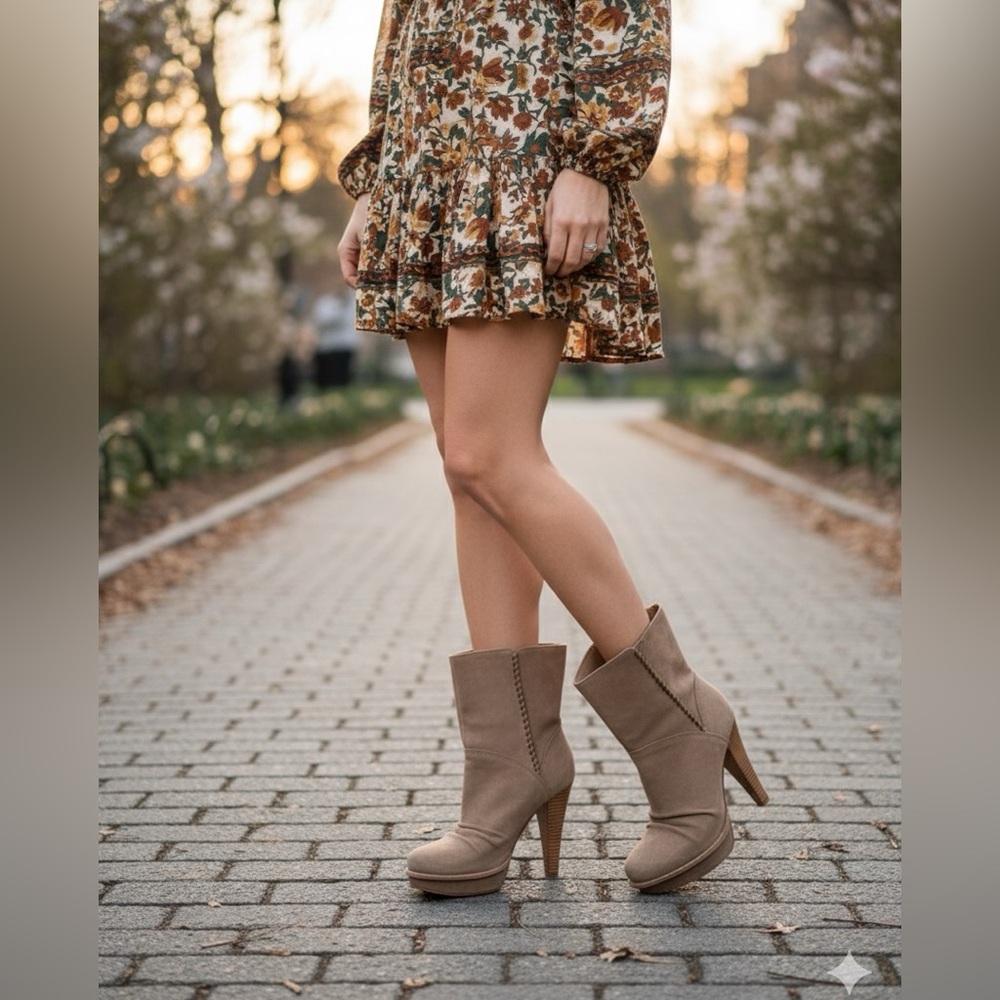 UGG Bianka Boots - tan, size 7